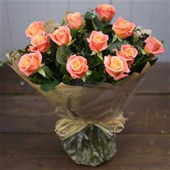 The Rose Bouquet in Coral